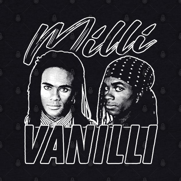 Milli Vanilli - Vintage Look Design Tribute by DankFutura